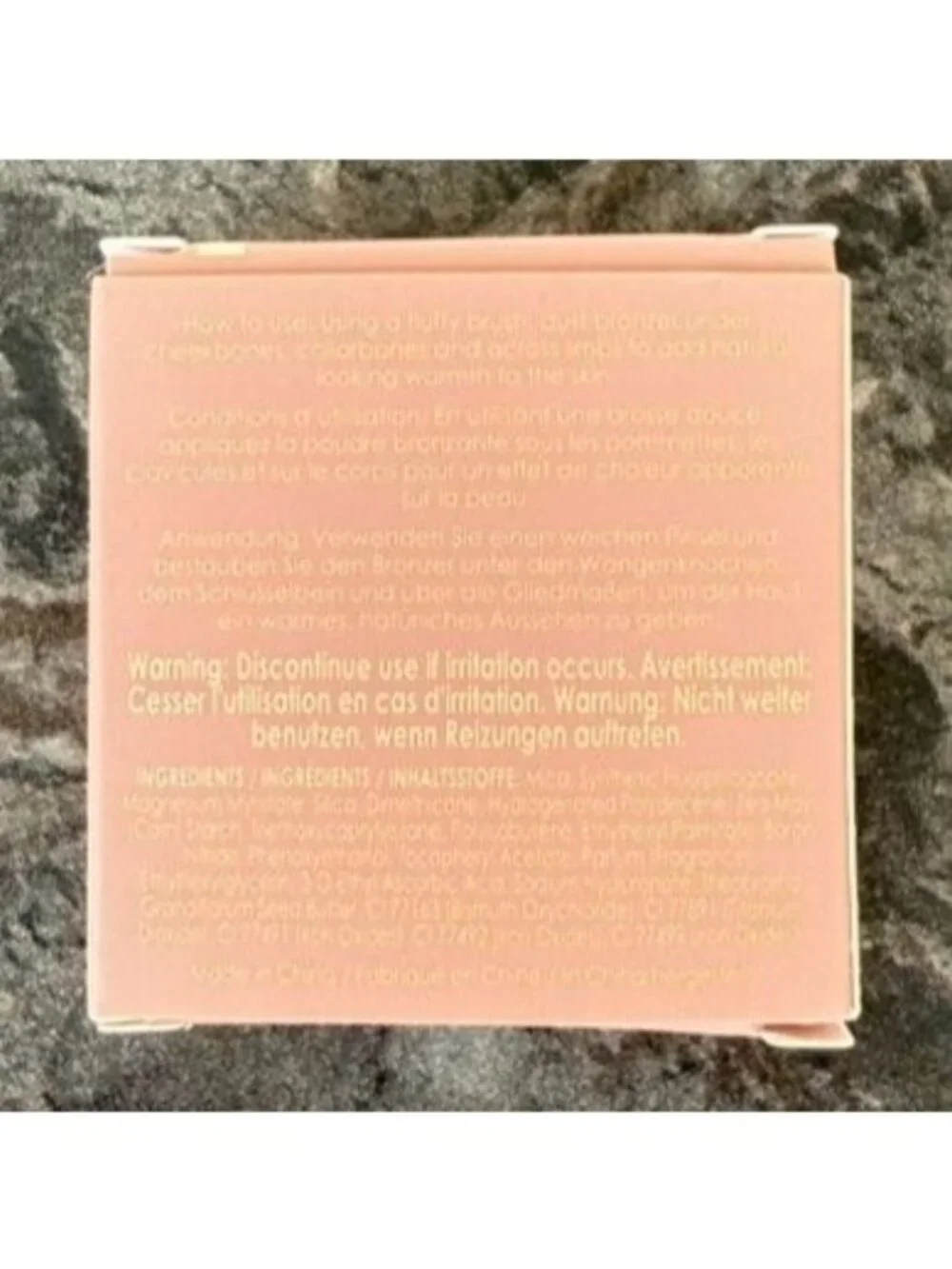 Ciate London Brazilian Glow Bronzer Aruba Island Travel Size Vegan